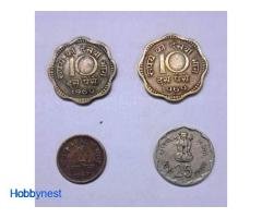 Collection of coins and notes